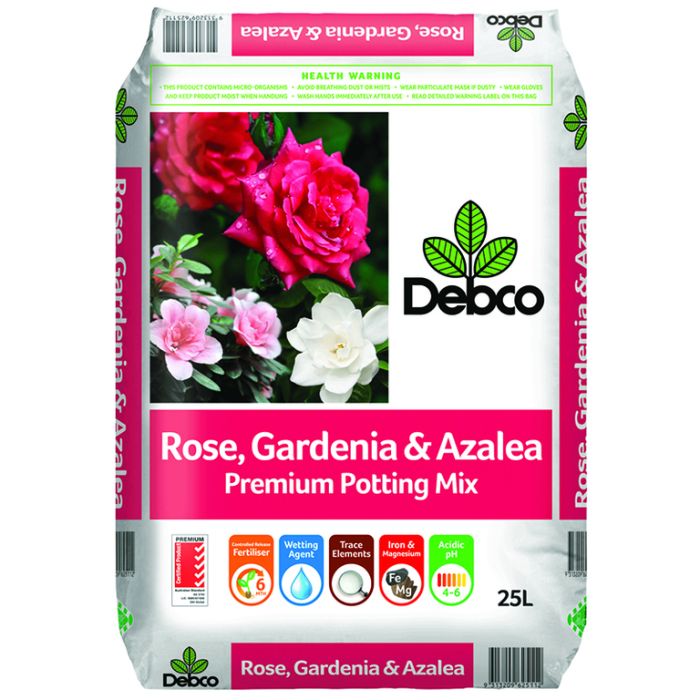 Debco Gardenia Camellia & Azalea Premium Potting & Planting Mix  ] 9313209625112 - Flower Power