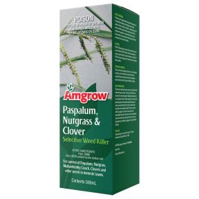 Amgrow Paspalum, Nutgrass & Clover Selective Weed Killer 500ml  ] 9310943800423 - Flower Power